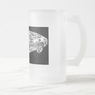 Vidro Jateado Caneca de cerveja de Datsun 280zx
