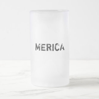 VIDRO JATEADO CANECA DE CERVEJA DE MERICA