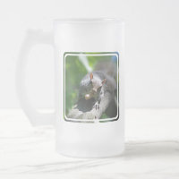 Caneca de cerveja de noz do fosco do esquilo