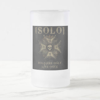 Vidro Jateado Caneca de cerveja do fosco