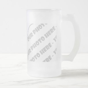 Vidro Jateado Caneca de cerveja do fosco da foto das curvas -