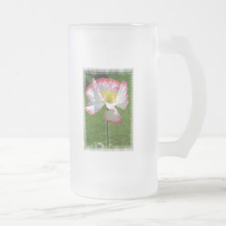 Vidro Jateado Caneca de cerveja do fosco da foto de Popppy