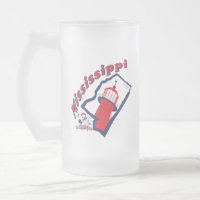 Caneca de cerveja do fosco de Mississippi