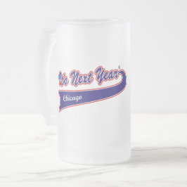 Vidro Jateado Caneca de Cerveja - É no Próximo Ano