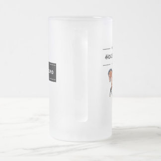 Vidro Jateado Caneca de cerveja gelado