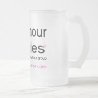 Caneca de cerveja gelado de Hotties do happy hour