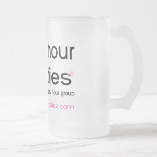 Vidro Jateado Caneca de cerveja gelado de Hotties do happy hour