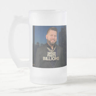 Vidro Jateado Caneca de cerveja Jim Jenkins