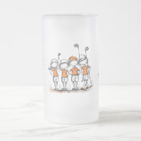 Caneca de Cerveja Personalizada para Liga de Golfe