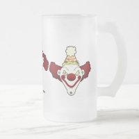 Caneca de cerveja tripla do fosco do palhaço