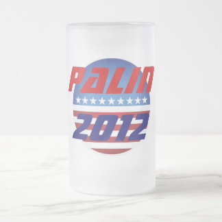 Vidro Jateado De Palin caneca 2012 de cerveja