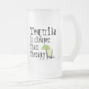 VIDRO JATEADO FOSCO CANECA DE CERVEJA MUG - TEQUILA, MAIS BARATO
