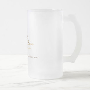 Vidro Jateado Livros e quebra Caneca de cerveja de cerveja