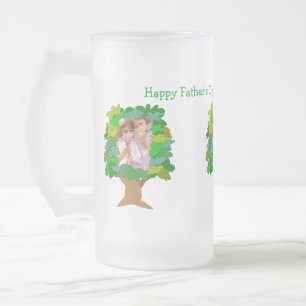 Vidro Jateado Modelo customizável da caneca de cerveja da foto