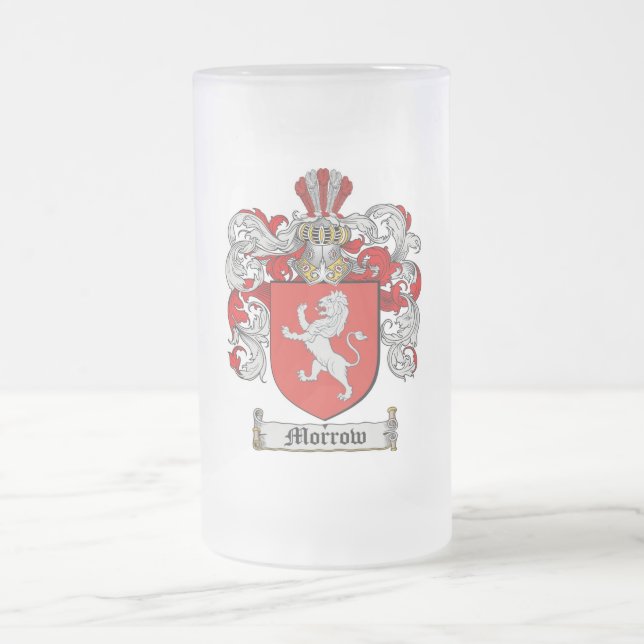 Vidro Jateado Morrow caneca de cerveja (Centro)