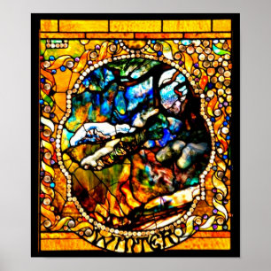 Vidro-Louis Tiffany 106 poster