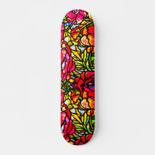 Vidro-Louis Tiffany 3, Manchado de skate