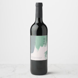 Vidro Oceano litoral | Rótulo de Vinho Casado Mono