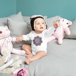 VIDRO ROXO MANDALA BABY T-Shirt