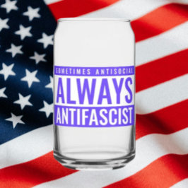 Vidro Sempre Antifascista - Azul Claro