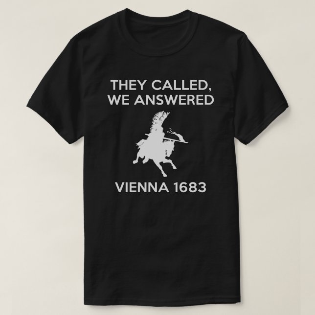 VIENNA 1683 T-Shirt essencial (Frente do Design)