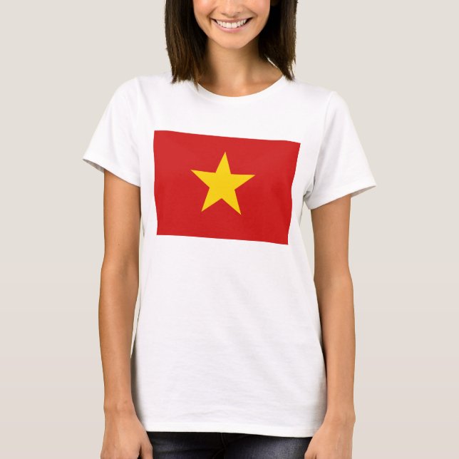 Vietnam Flag x Map T-Shirt (Frente)