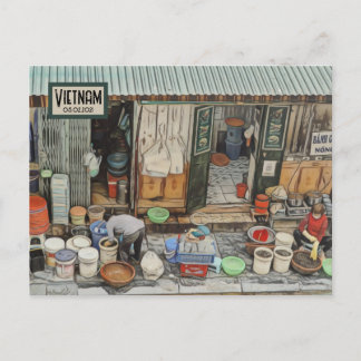 Vietnam Street Life, Cartão Postal Personalizável