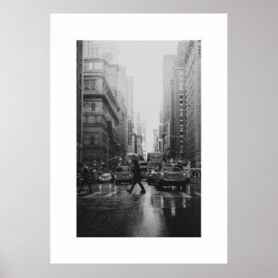 View Of New York City   A0 Size Poster