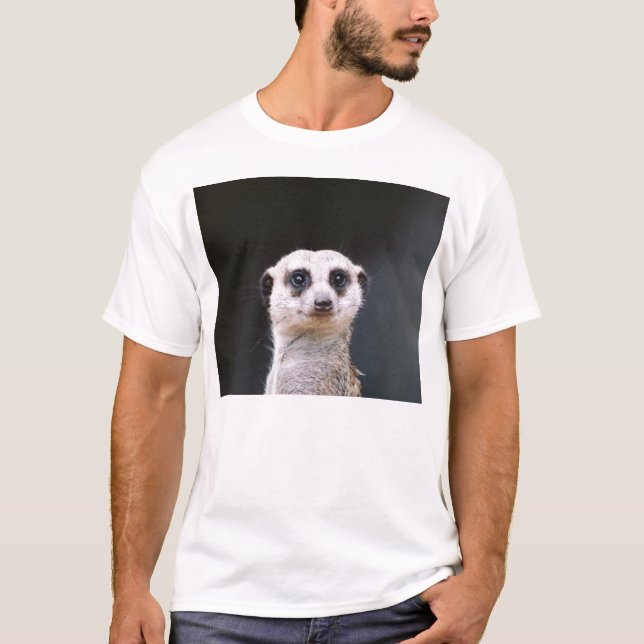 Vigia de Meerkat - camisa de T (Frente)