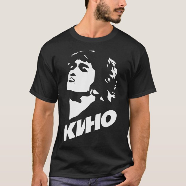 Viktor Tsoi (Виктор Цой) - Kino Classic T-Shirt (Frente)