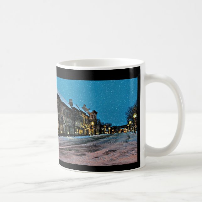 "Vila caneca de café do Natal de Suffern" (Direita)