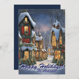 Vila Natal 7, Férias Felizes, Cartão de Natal