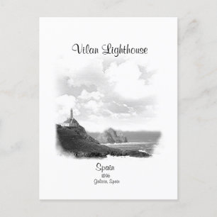 VILAN LIGHTHOUTH, CARTÃO POSTAL DE ESPANHA