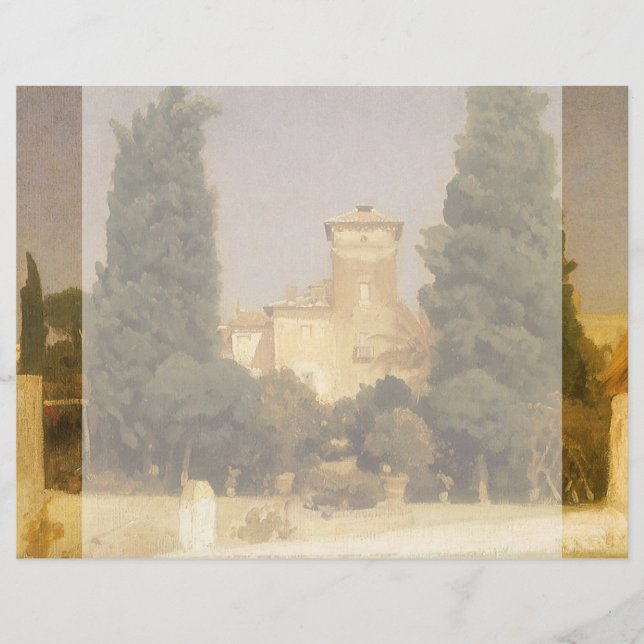 Villa Malta, Roma por Lord Frederic Leighton (Frente)