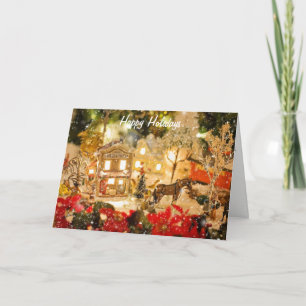 Village Winter Wonderland - Cartão de Saudação