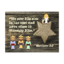 Vimos Sua Estrela, Bíblia Verso Cartão De Natal