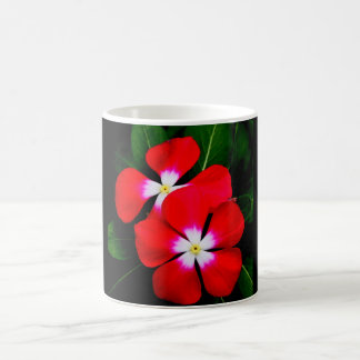 "VINCA VERMELHO" 11 onças. CANECA DE CAFÉ