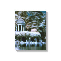 Vincennes Park Paris França Stretch Canvas Print