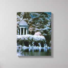 Vincennes Park Paris França Stretch Canvas Print