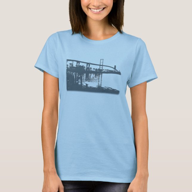 Vincent Thomas Bridge Ringer T-Shirt (Frente)