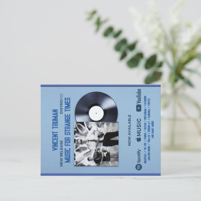 Vincent Truman Cartão postal 2 (Em pé/Frente)