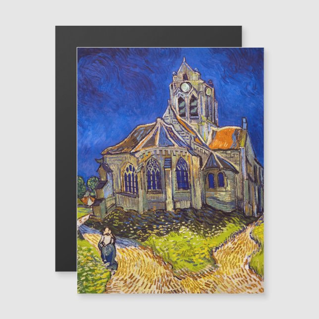 Vincent van Gogh - A Igreja em Auvers (Frente/Verso)