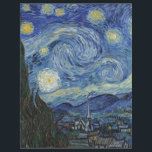 Vincent van Gogh | A Noite Estrelada, junho de 188<br><div class="desc">VAN GOGH->Impressionista Postado, estrelas, estrela, noturna, paisagem, espira da igreja, lua, lua, árvore, céu, cósmico, Rua, Remy, Provença, Francês, Santo-Remy, Posto-Impressionismo, icônico\\A Noite Estrelada, junho de 1889 (óleo na canvas), Gogh, Vincent van (1 (853-90) / Museu de Arte Moderna, Nova Iorque, EUA / Biblioteca de Arte Bridgeman | Número de...</div>