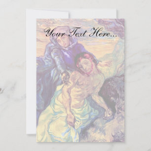 Vincent Van Gogh - A Pieta - Jesus e Virgem Maria