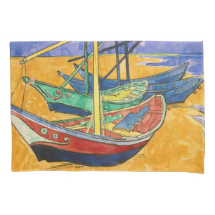 Vincent van Gogh - Barcos de Pesca na Praia