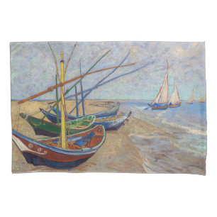 Vincent van Gogh - Barcos de Pesca na Praia