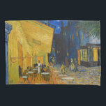 Vincent van Gogh - Cafe Terrace à Noite<br><div class="desc">Cafe Terrace no Place du Forum na Noite - Vincent van Gogh,  1888</div>