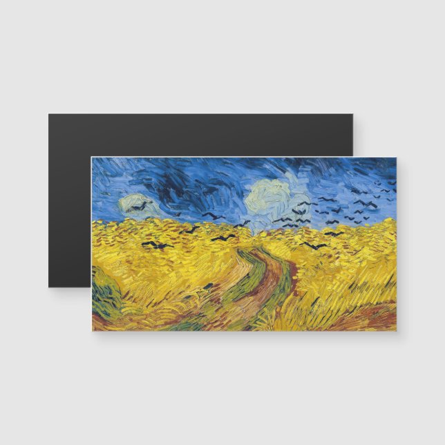 Vincent van Gogh - Campo de trigo com corvos (Frente/Verso)