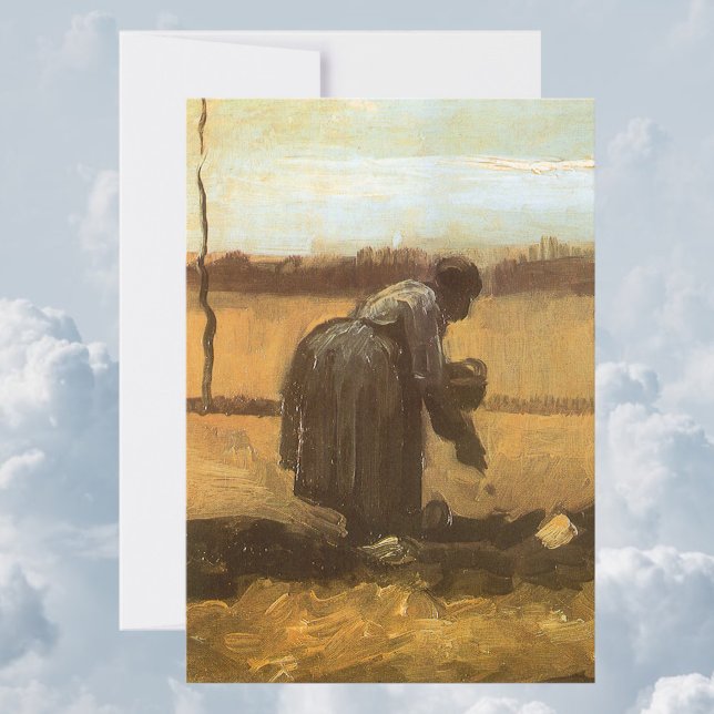 Vincent van Gogh - Camponeses Plantando Batatas (Criador carregado)