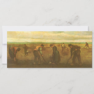 Vincent van Gogh - Camponeses Plantando Batatas